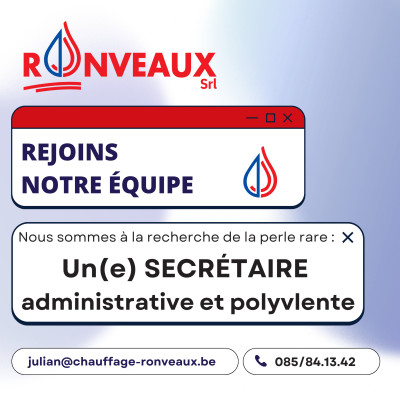Recherche Secrétaire administratif(ve) et polyvalent(e) (H/F/X)
